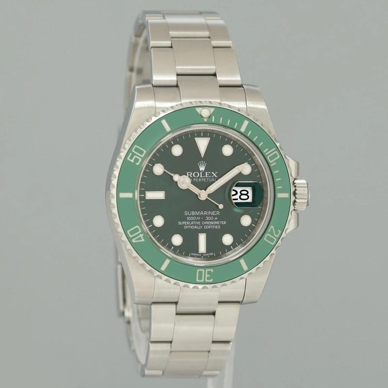 2024 Rolex CPO & PAPERS Rolex Submariner Hulk Green Ceramic 116610LV Steel Watch - 3