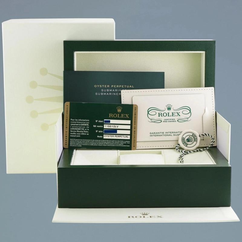 2024 Rolex CPO & PAPERS Rolex Submariner Hulk Green Ceramic 116610LV Steel Watch - 7