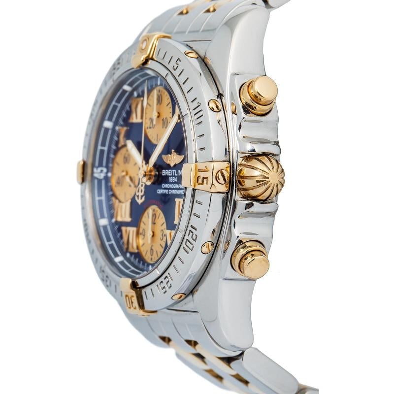 Breitling Chrono Cockpit B13358 Stainless Steel Blue Dial Auto Men's Watch 39mm - 3