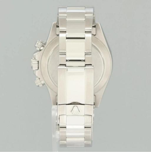 Rolex Daytona 116520 Pave Diamond Baguette Steel Chrono 40mm Watch Box - 5