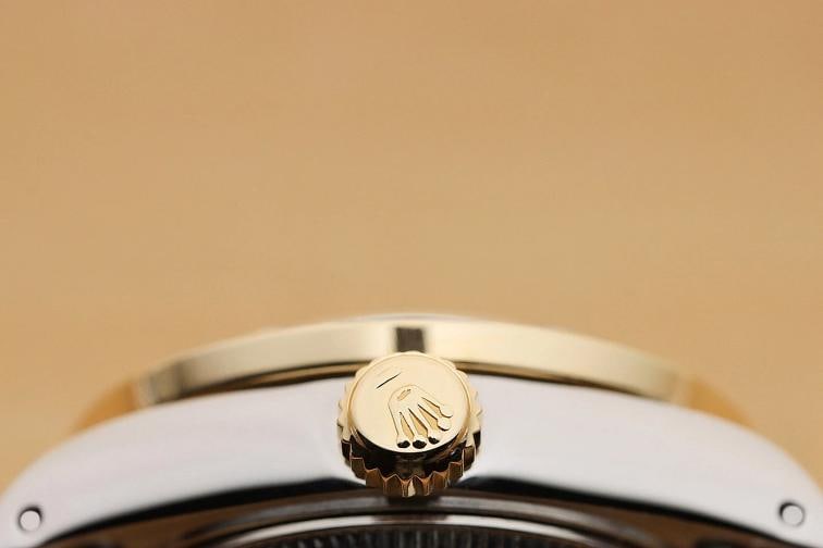 LADIES ROLEX DATEJUST 1.13 CT DIAMOND TWO-TONE 18K GOLD SS QUICKSET WATCH - 9