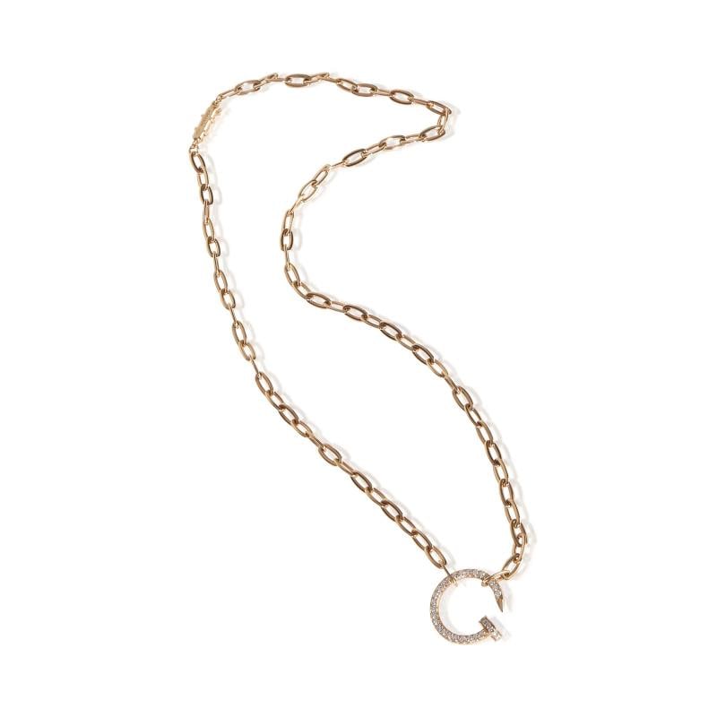 Cartier Rose Gold Diamond Juste Un Clou Necklace - 3
