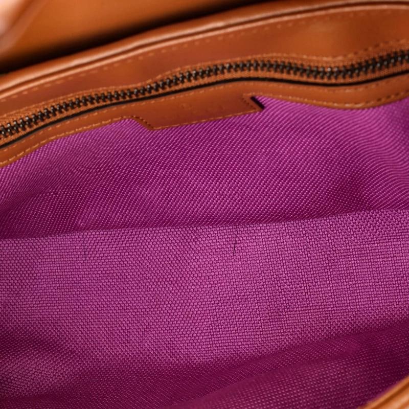 Gucci GG Marmont Flap Bag Woven Raffia Small - 5