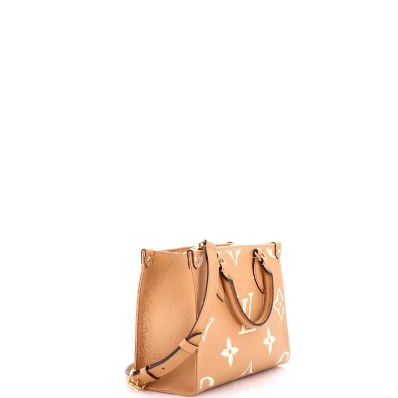 Louis Vuitton OnTheGo Tote Bicolor Monogram Empreinte Giant PM - 2