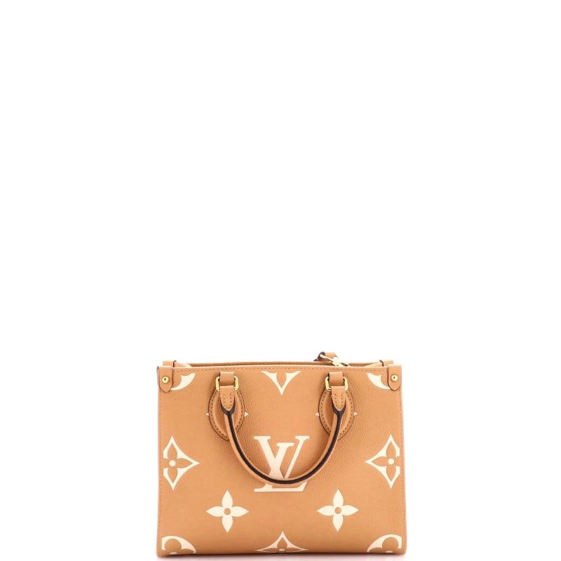 Louis Vuitton OnTheGo Tote Bicolor Monogram Empreinte Giant PM - 3