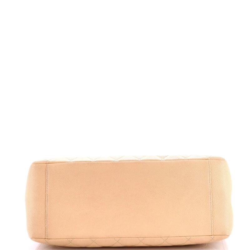 Chanel Grand Shopping Tote Quilted Caviar - 4