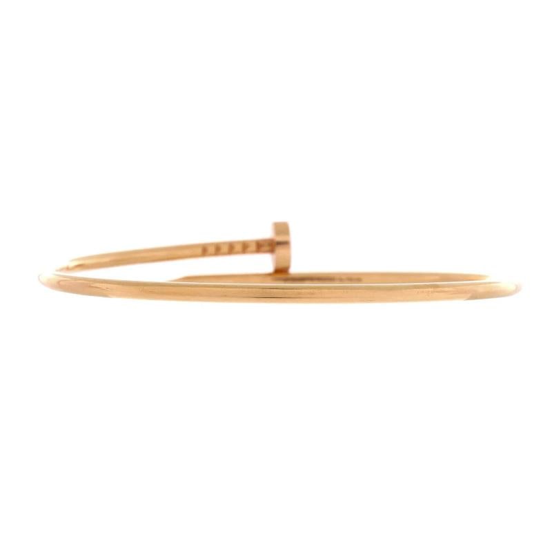 Cartier Juste un Clou Bracelet 18K Rose Gold Small - 3