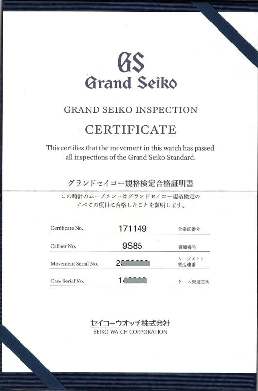 Grand Seiko Heritage Shubun SBGH273 Hi-Beat 36000 40mm Blue Dial Box Paper - 11
