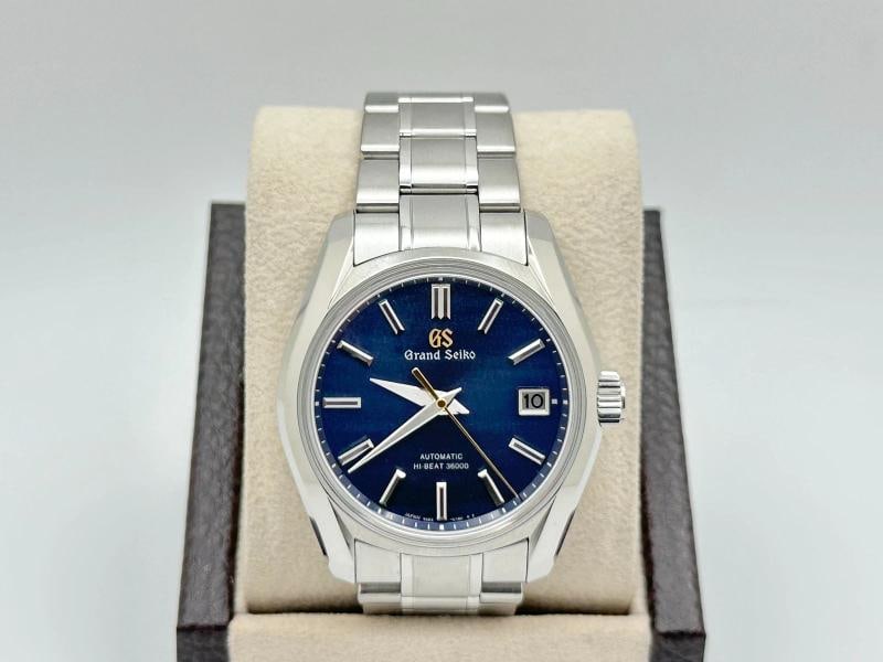 Grand Seiko Heritage Shubun SBGH273 Hi-Beat 36000 40mm Blue Dial Box Paper - 4