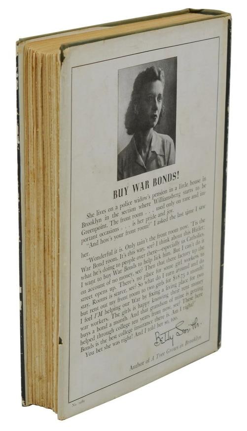 A Tree Grows in Brooklyn ~ BETTY SMITH ~ First Edition ~ 1st Printing ~ 1943 - 3