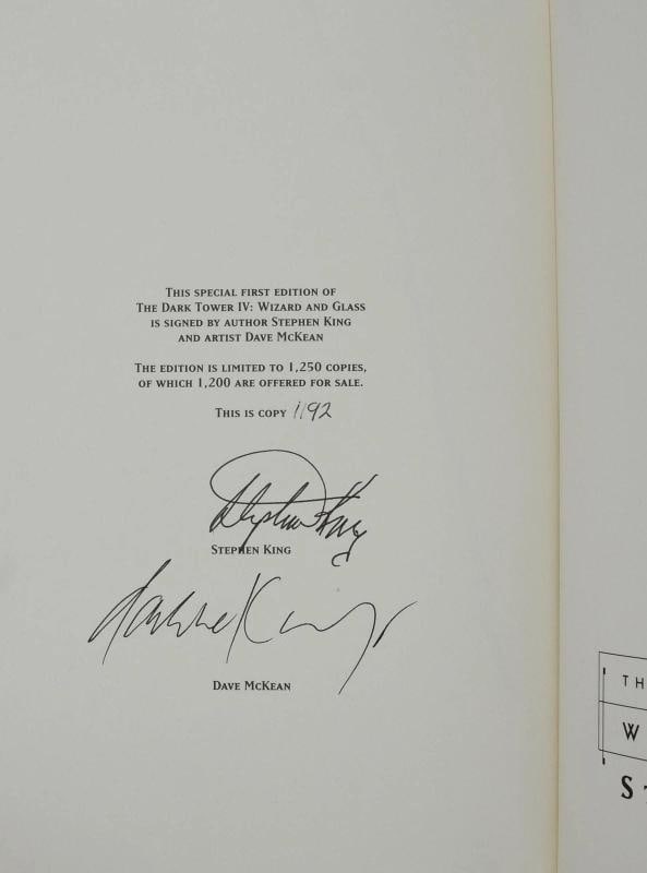The Dark Tower IV: Wizard and Glass ~ STEPHEN KING Signed Limited First Edition - 9