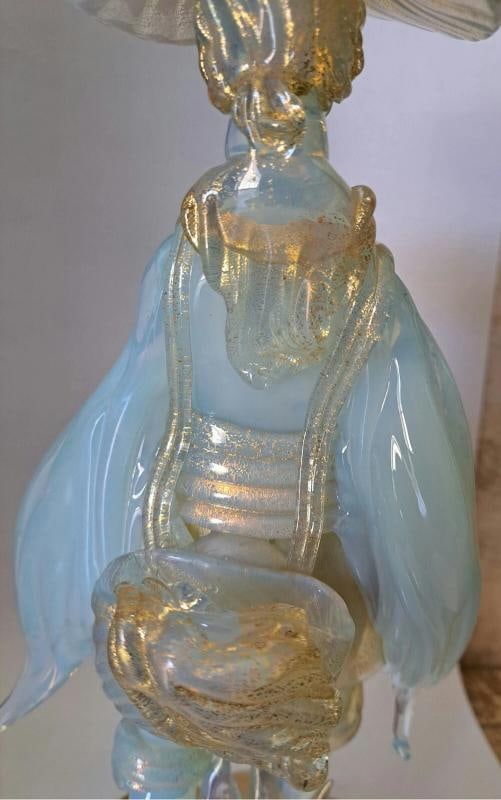 Ermanno Nason Signed Murano Art Glass Sculpture~(13" H x 6" W x 5.625" D) - 12