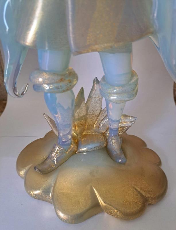 Ermanno Nason Signed Murano Art Glass Sculpture~(13" H x 6" W x 5.625" D) - 8