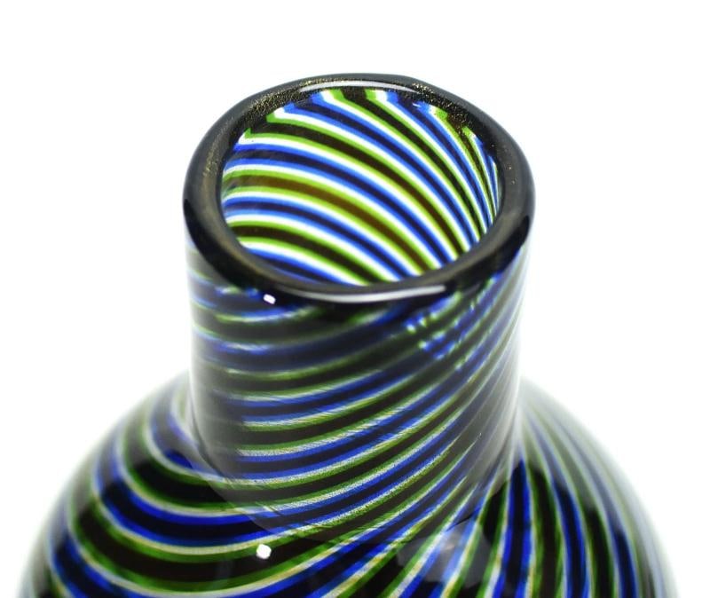 Barovier & Toso Signed Murano Art Glass Vase~(12.4"Hx 7.1"W) - 6