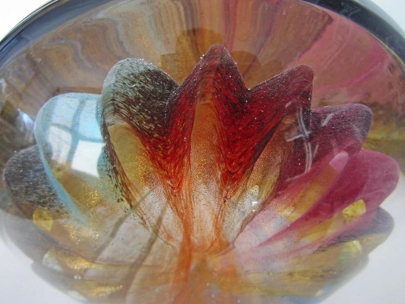 DÃ¢â‚¬â„¢ Este Achille Murano Art Glass Sculpture~(12" Tal - 4