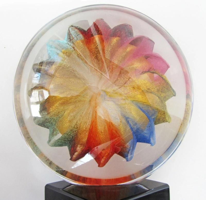 DÃ¢â‚¬â„¢ Este Achille Murano Art Glass Sculpture~(12" Tal - 9