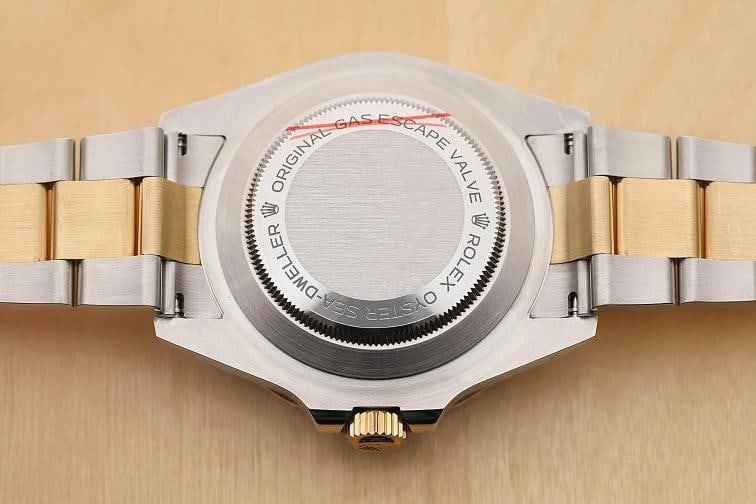 2019 CARD ROLEX SEA-DWELLER 126603 43MM BLACK 18K GOLD STEEL TWO TONE WATCH - 11