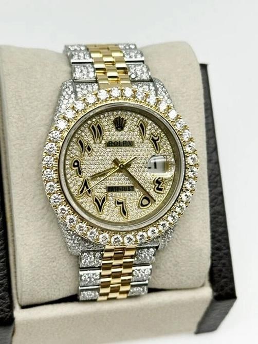 Rolex Datejust 116233 Diamond Dial Diamond Bezel Diamond Band 18K Gold & Steel - 2