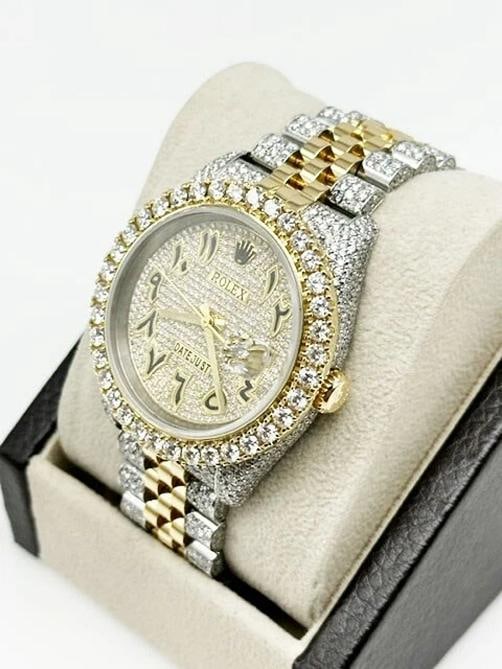 Rolex Datejust 116233 Diamond Dial Diamond Bezel Diamond Band 18K Gold & Steel - 3