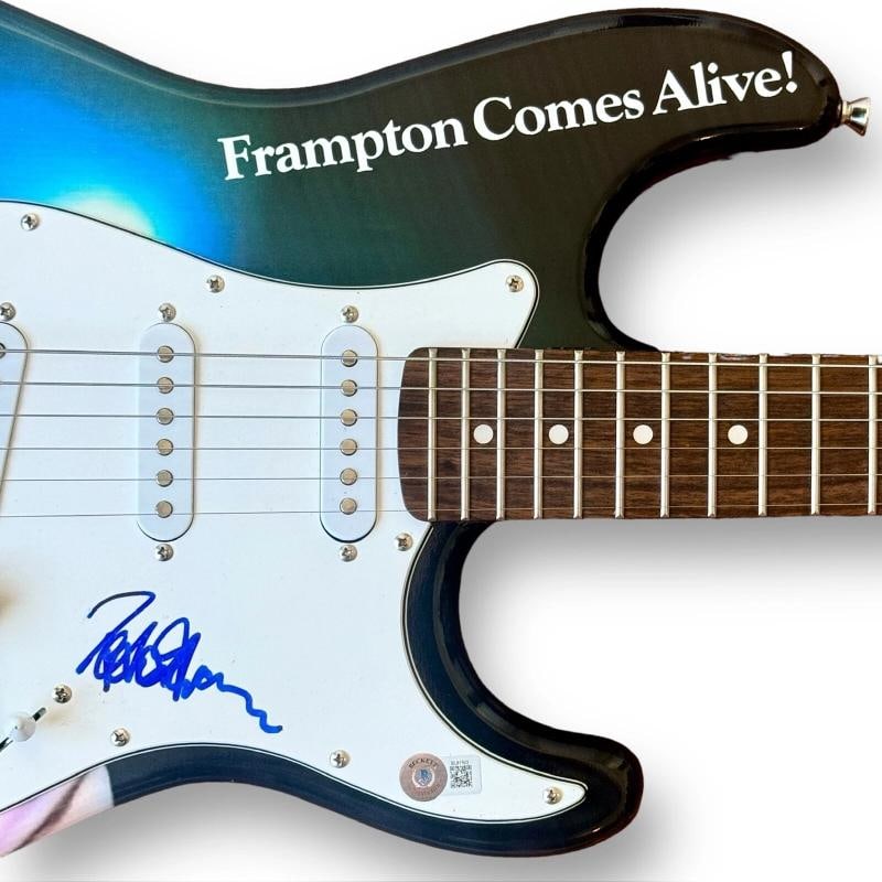 Peter Frampton Signed Custom Guitar (Beckett COA) - 2