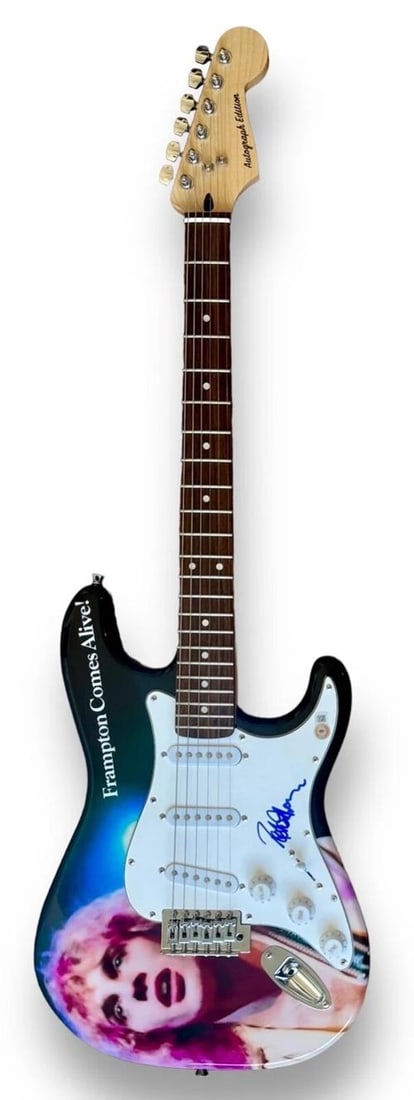 Peter Frampton Signed Custom Guitar (Beckett COA) - 3