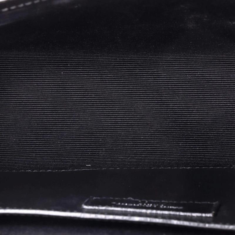 Saint Laurent Classic Monogram Envelope Satchel Mixed Matelasse Leather Medium - 5