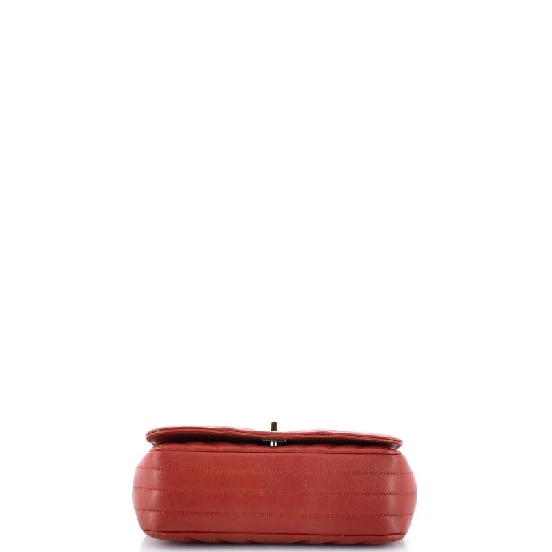 Chanel Statement Flap Bag Chevron Calfskin Mini - 4