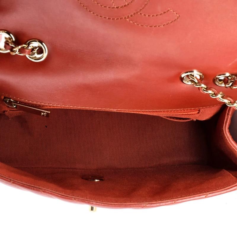 Chanel Statement Flap Bag Chevron Calfskin Mini - 5