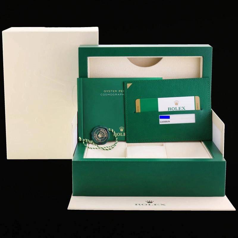 MINT PAPERS Rolex Daytona 116500LN Black Ceramic Steel 40mm Watch Box - 7
