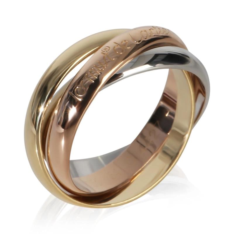 Cartier 3-Tone Gold Les Must de Cartier Trinity Ring - 3