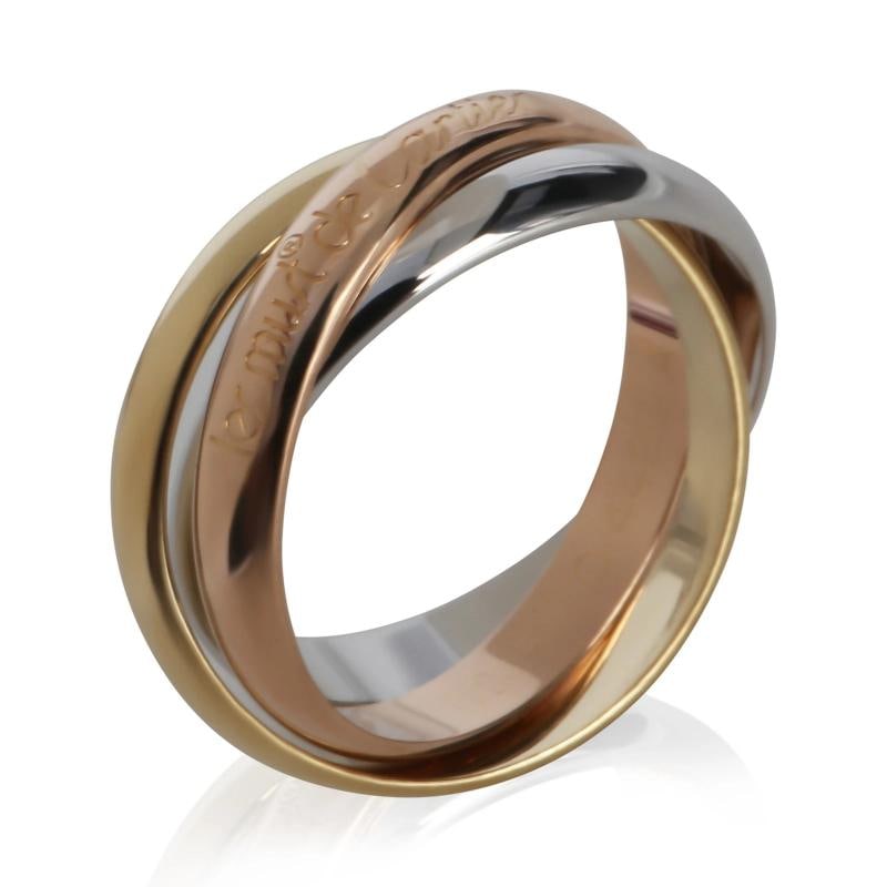 Cartier 3-Tone Gold Les Must de Cartier Trinity Ring - 4
