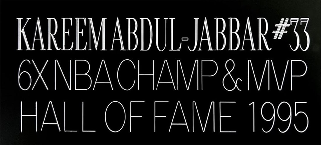 Kareem Abdul-Jabbar Signed & Custom Framed Jersey (Fanatics) - 4