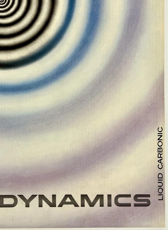 Original Vintage Poster GENERAL DYNAMICS - MEDICAL GASES Swiss Graphic Design OL - 5