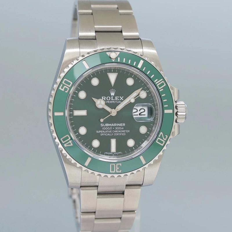 STICKERS JUNE 2020 NEW PAPERS Rolex Submariner Hulk 116610LV Green Ceramic Watch - 3