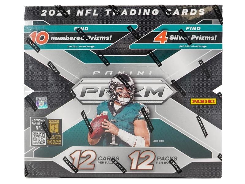 2024 PANINI PRIZM FOOTBALL HOBBY BOX: Condition: New/Factory Sealed: A brand-new, unused, unopened, undamaged item (including handmade items). See the seller's listing for full details. ,Graded: No,Manufacturer: Panini,Product: Box,Series