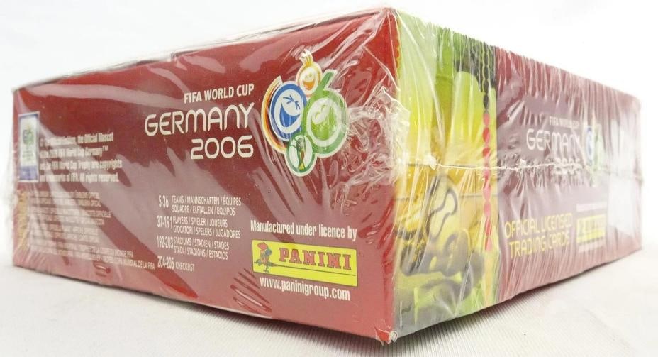 2006 Panini FIFA World Cup Germany Soccer Hobby Box - 2
