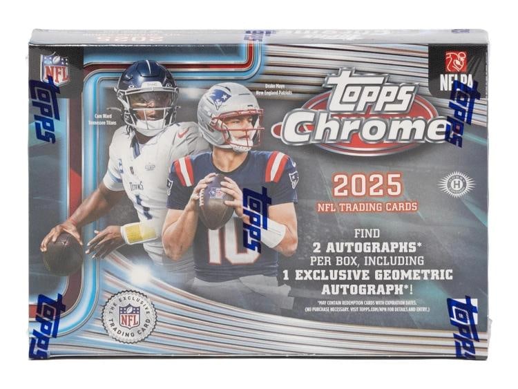 2025 TOPPS CHROME FOOTBALL DELIGHT BOX: Condition: New/Factory Sealed: A brand-new, unused, unopened, undamaged item (including handmade items). See the seller's listing for full details. ,Graded: No,Manufacturer: Topps,Product: Box,Series: