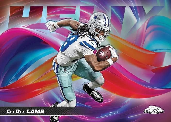 2025 TOPPS CHROME FOOTBALL DELIGHT BOX - 8