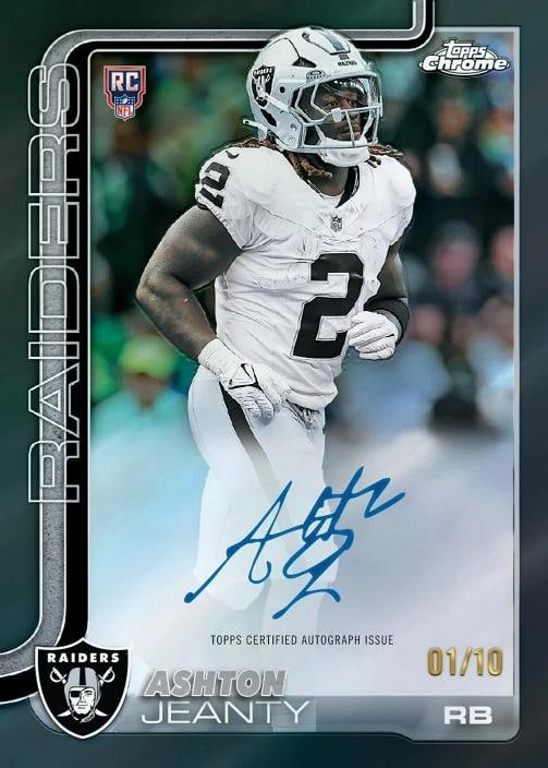 2025 TOPPS CHROME FOOTBALL DELIGHT BOX - 9