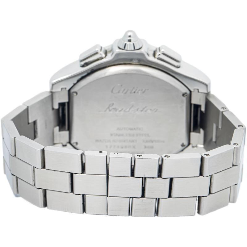 Cartier Roadster 3405 W6206019 SS Silver Dial Auto Men Watch 43mm - 5