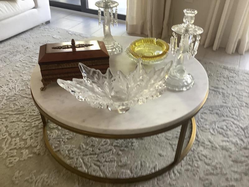 Lalique Crystal Jardiniere Champs-Elysees~(7.5"H x 18"W) - 11