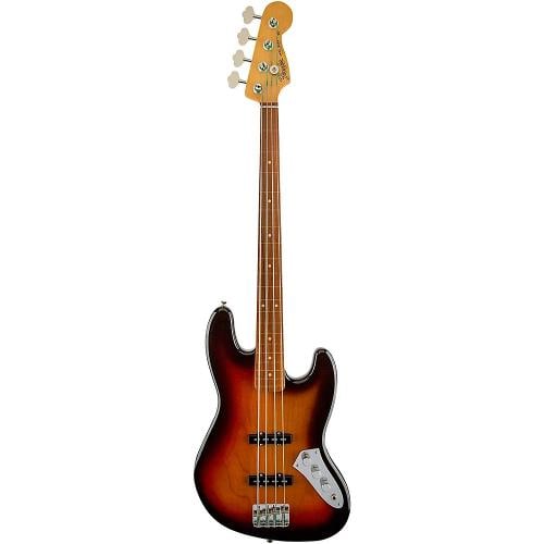 Fender Jaco Pastorius Fretless Jazz Bass Guitar 3-Color Sunburst - 3