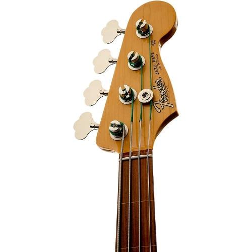 Fender Jaco Pastorius Fretless Jazz Bass Guitar 3-Color Sunburst - 7