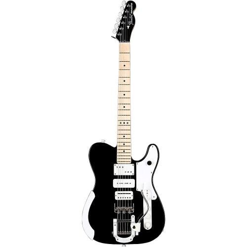 Fender Jack White Triplecaster Telecaster Electric Guitar Black - 3