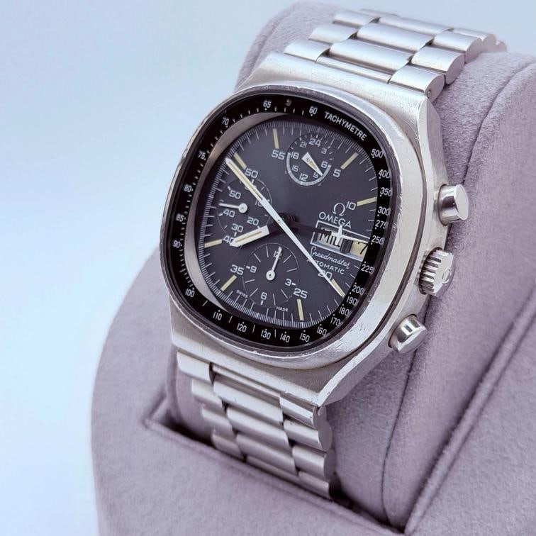 Vintage Omega Speedmaster TV Dial 176.0014 40mm Stainless Steel - 11