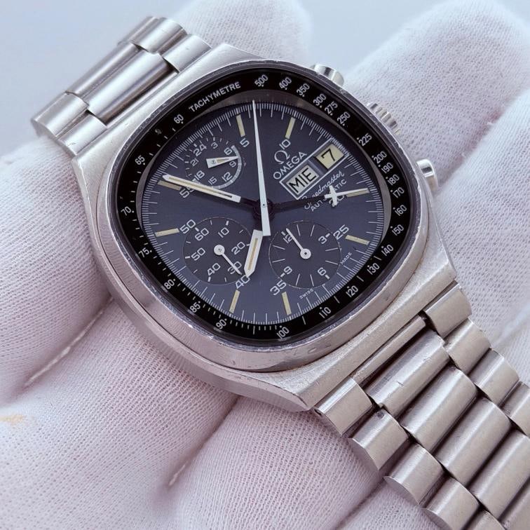 Vintage Omega Speedmaster TV Dial 176.0014 40mm Stainless Steel - 5