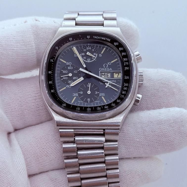 Vintage Omega Speedmaster TV Dial 176.0014 40mm Stainless Steel - 9