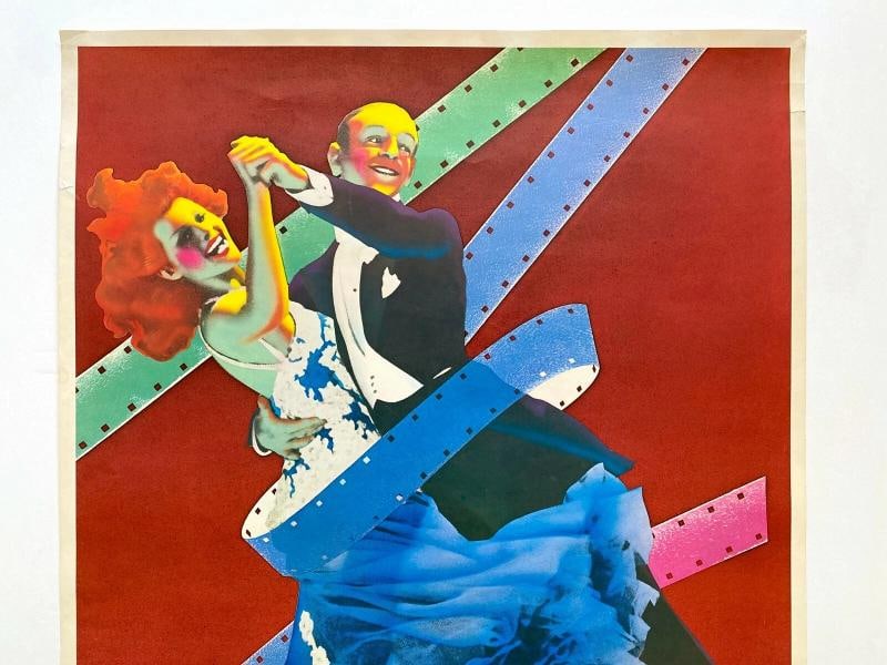 RICHARD BERNSTEIN RARE 1974 GLAMOROUS HOLLYWOOD LITHOGRAPH PRINT POP ART POSTER - 3