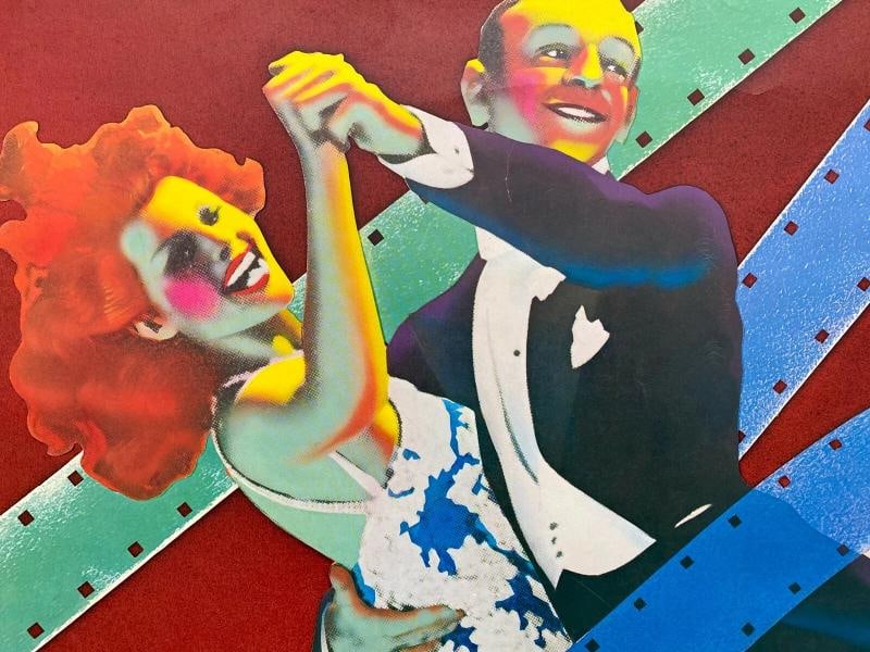 RICHARD BERNSTEIN RARE 1974 GLAMOROUS HOLLYWOOD LITHOGRAPH PRINT POP ART POSTER - 6