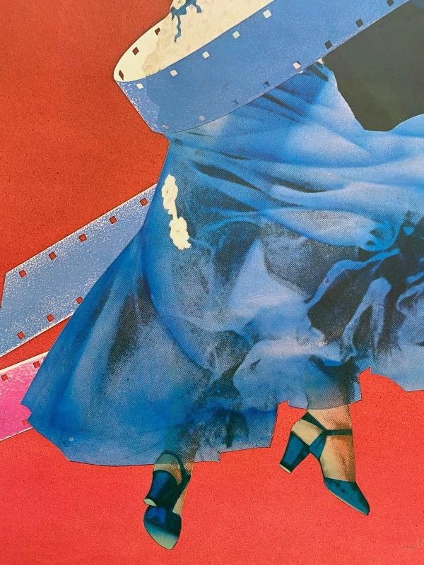 RICHARD BERNSTEIN RARE 1974 GLAMOROUS HOLLYWOOD LITHOGRAPH PRINT POP ART POSTER - 7
